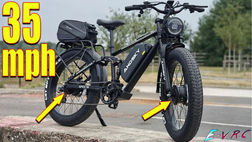 3000w DUAL Motor Ebike that also carries all your stuff! Andsky Apex Pro Review