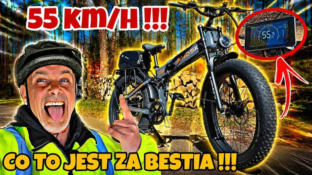 THIS E-BIKE IS A MONSTER! 55 KM/H AND TOTAL SHOCK 😱⚡FORGE 26